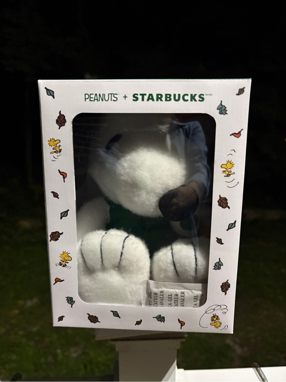 Starbucks Peanuts Snoopy collab Fall 2026 Plush Stuffed Animal Boxed New in Box